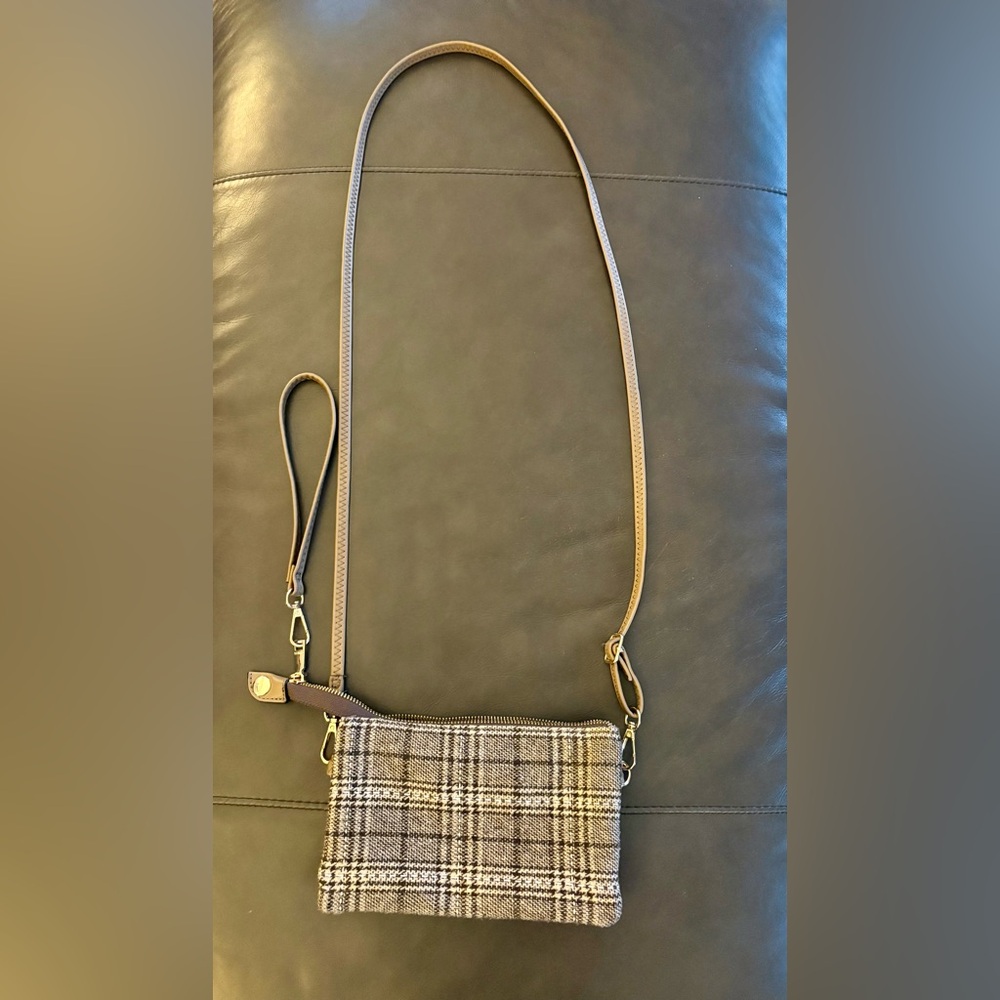 Plaid Crossbody Bag